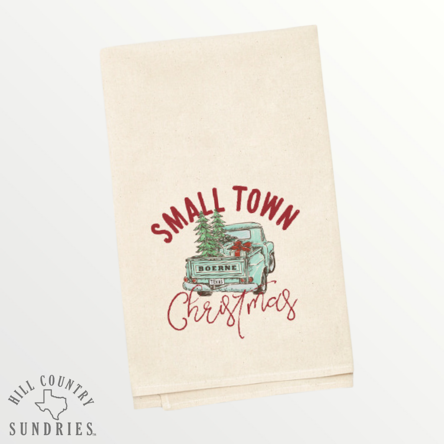 Boerne Christmas Tea Towel