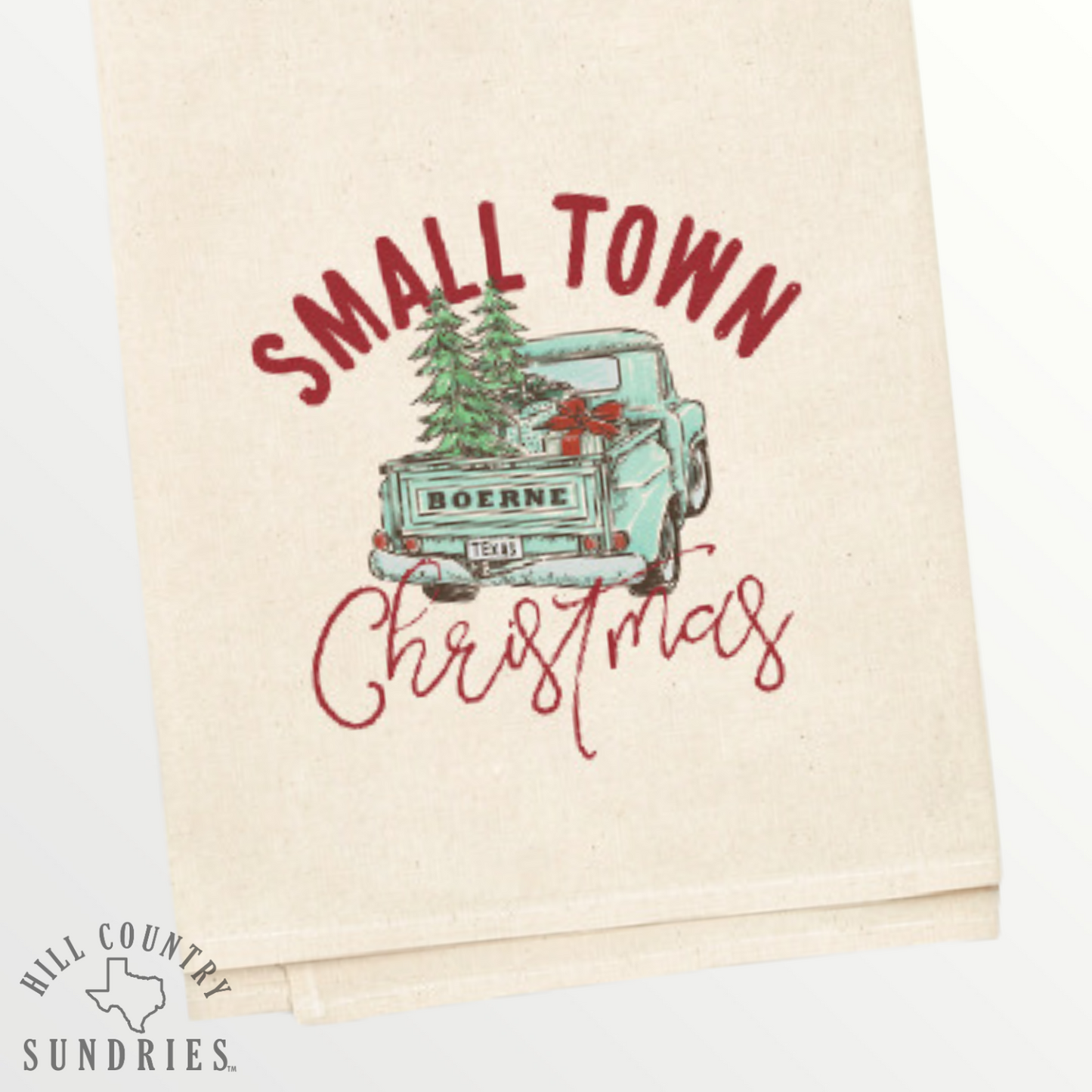 Boerne Christmas Tea Towel